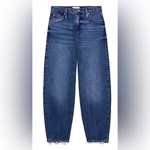 🌸Frame ultra high rise barrel jeans
